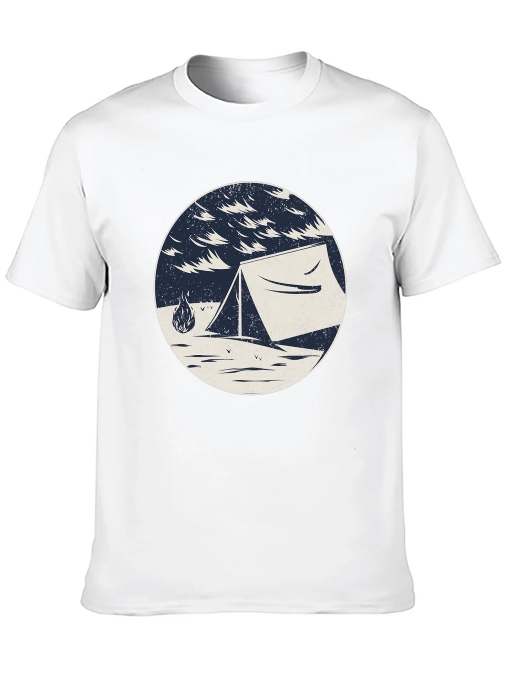 Camping Tent Graphic Tee - Outdoor Adventure Shirt product image 9