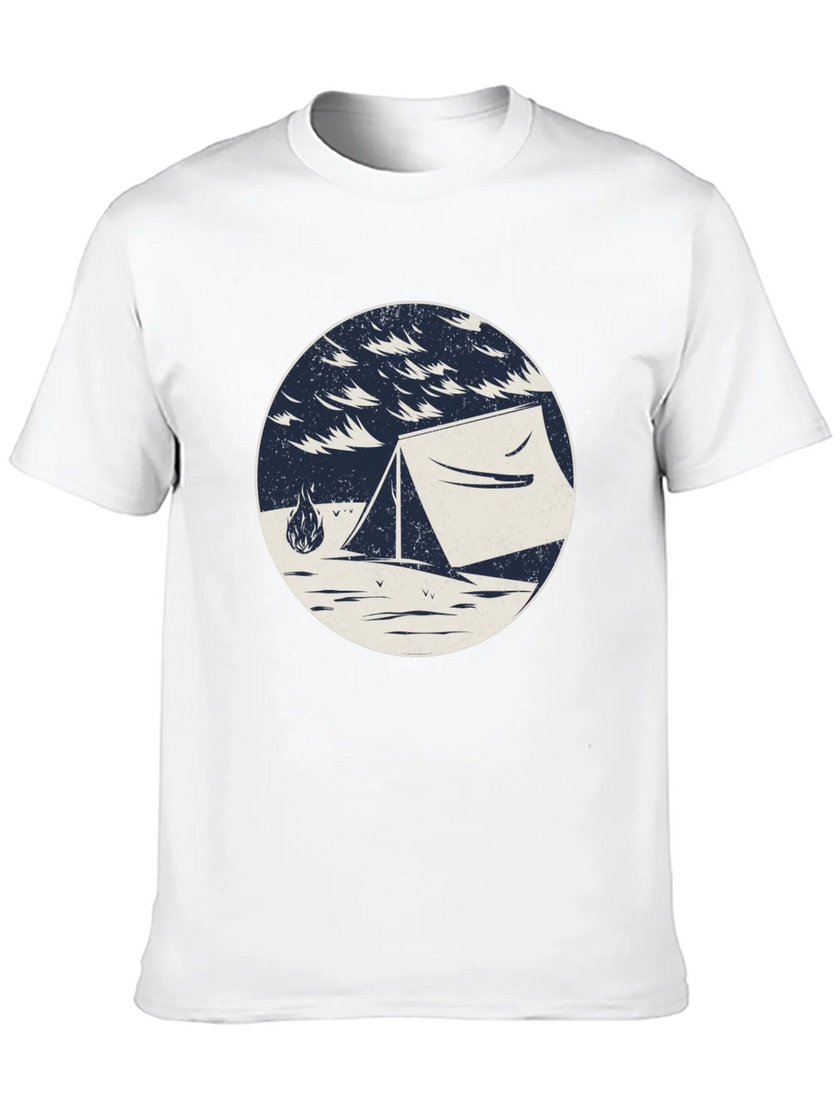 Camping Tent Graphic Tee - Outdoor Adventure Shirt product image 9