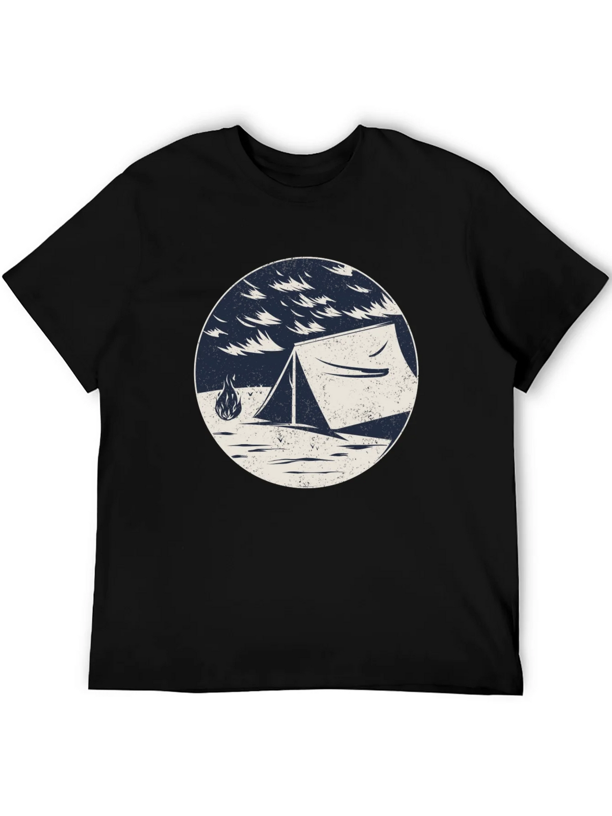 Camping Tent Graphic Tee - Outdoor Adventure Shirt product image 5