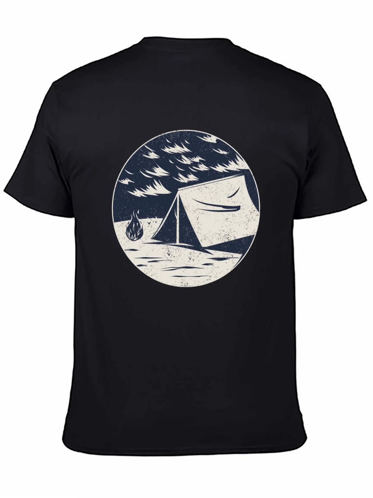 Camping Tent Graphic Tee - Outdoor Adventure Shirt product image 4
