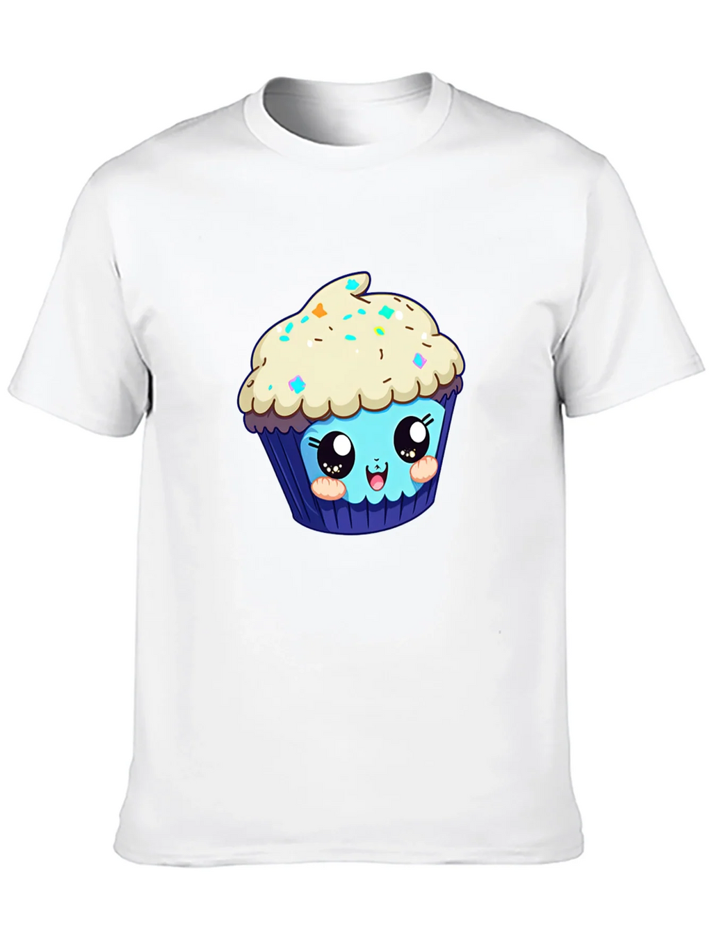 Cute Cupcake Graphic Tee - Black product image 7