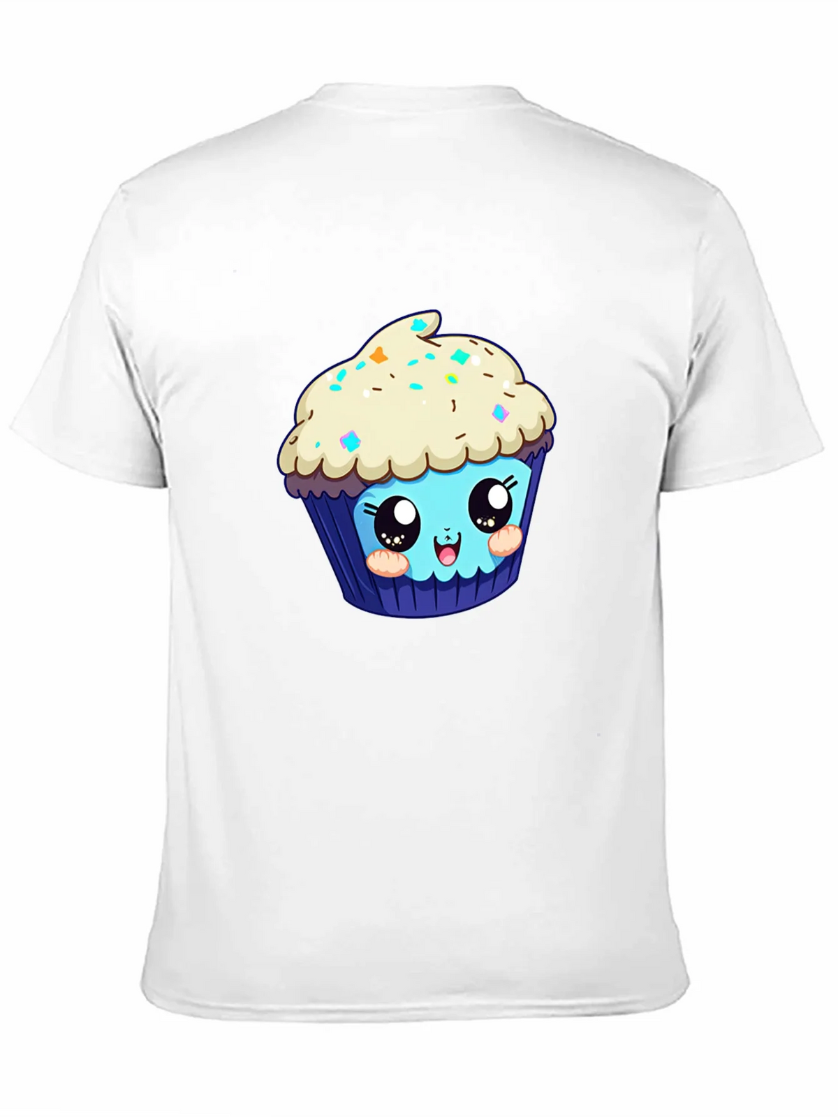 Cute Cupcake Graphic Tee - Black product image 8