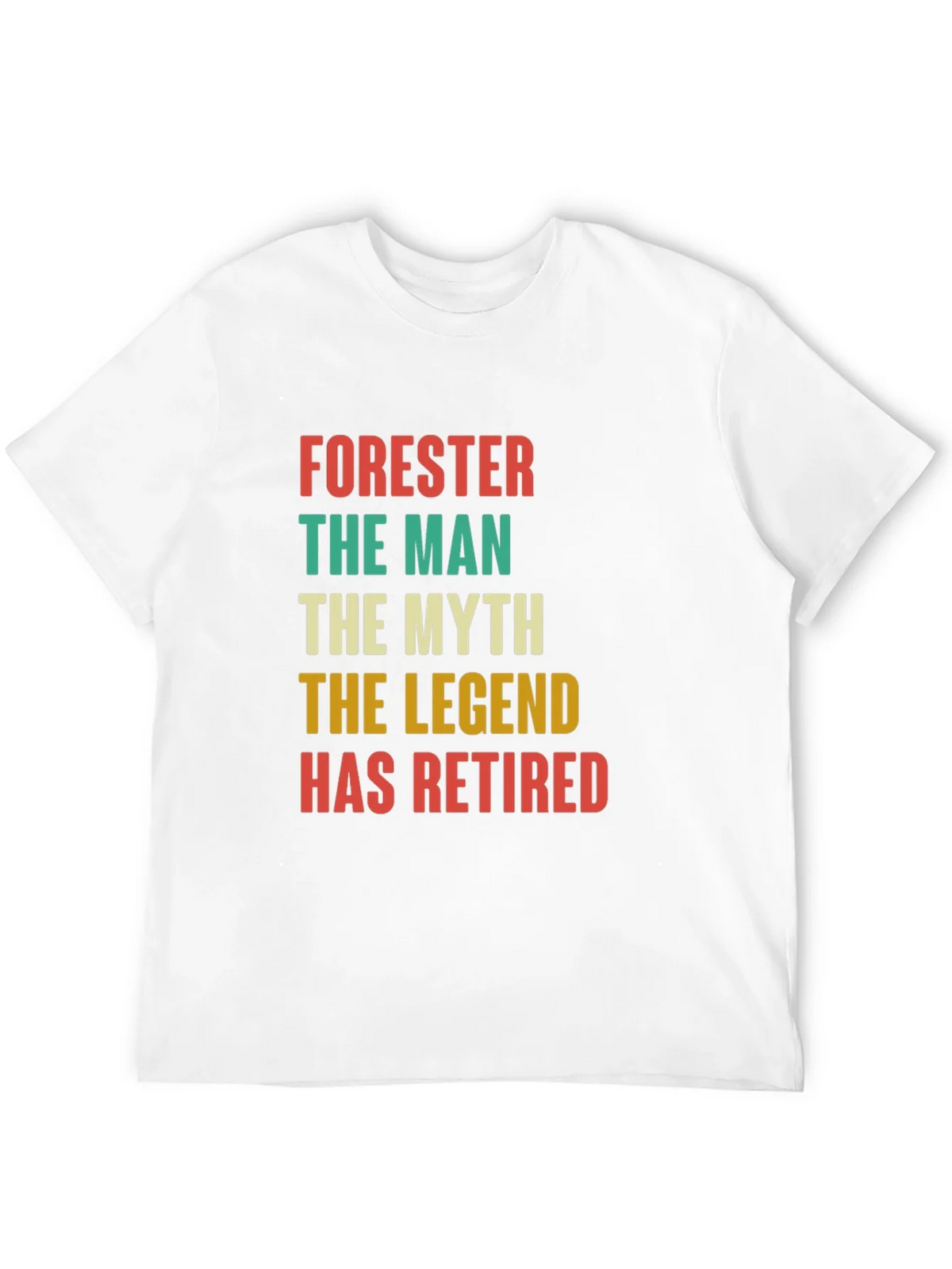 Forester Retirement T-Shirt: The Man Myth Legend product image 11