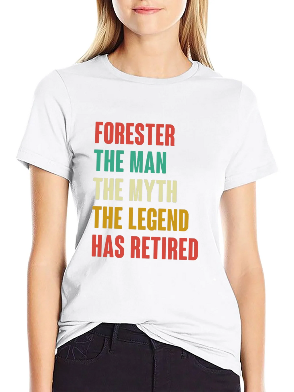 Forester Retirement T-Shirt: The Man Myth Legend product image 8