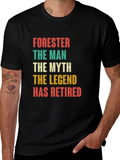 Forester Retirement T-Shirt: The Man Myth Legend product image 1