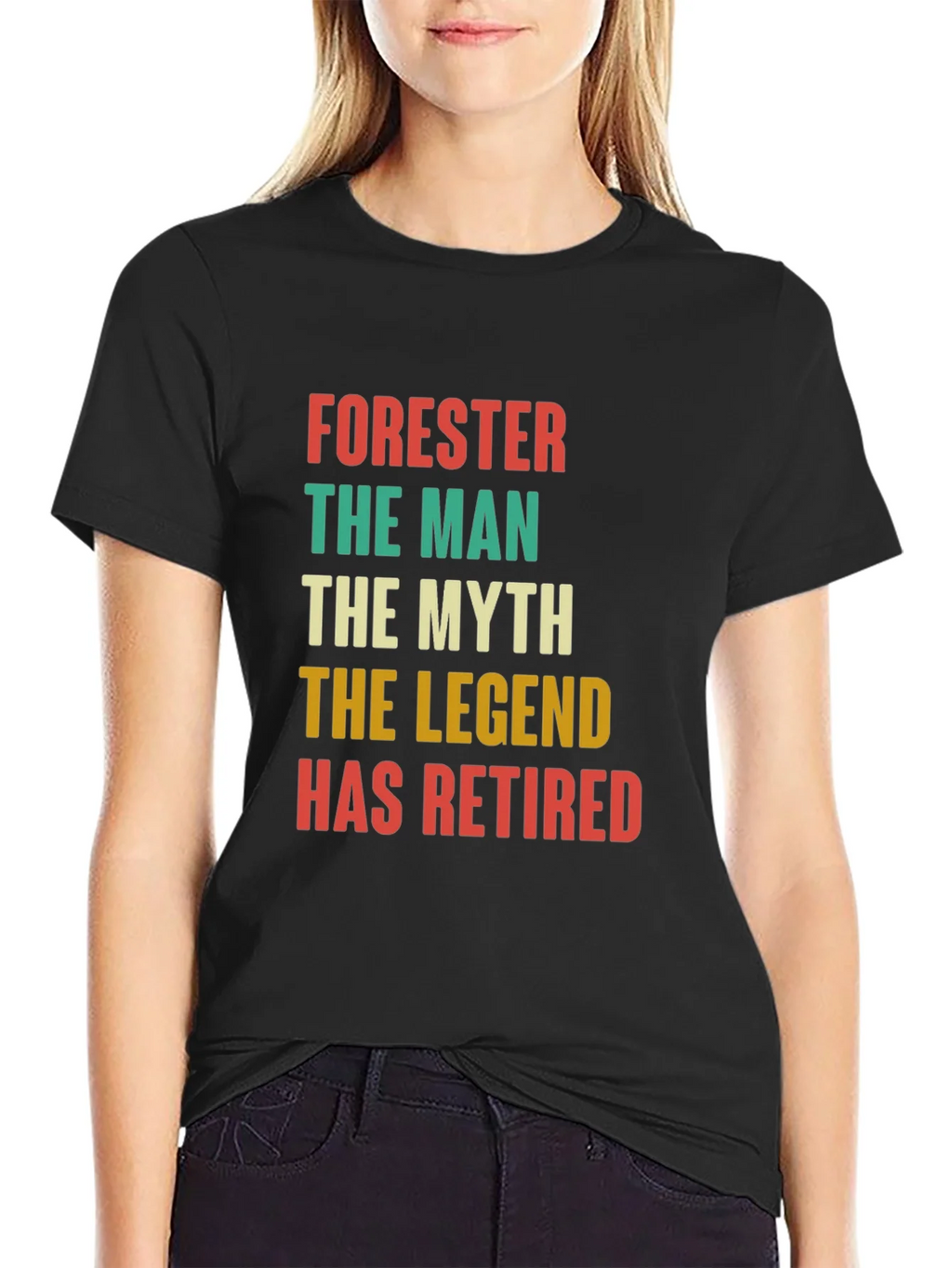 Forester Retirement T-Shirt: The Man Myth Legend product image 2