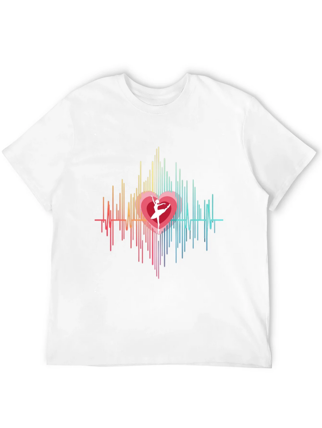 Heartbeat Ballerina Graphic Tee - Black product image 10