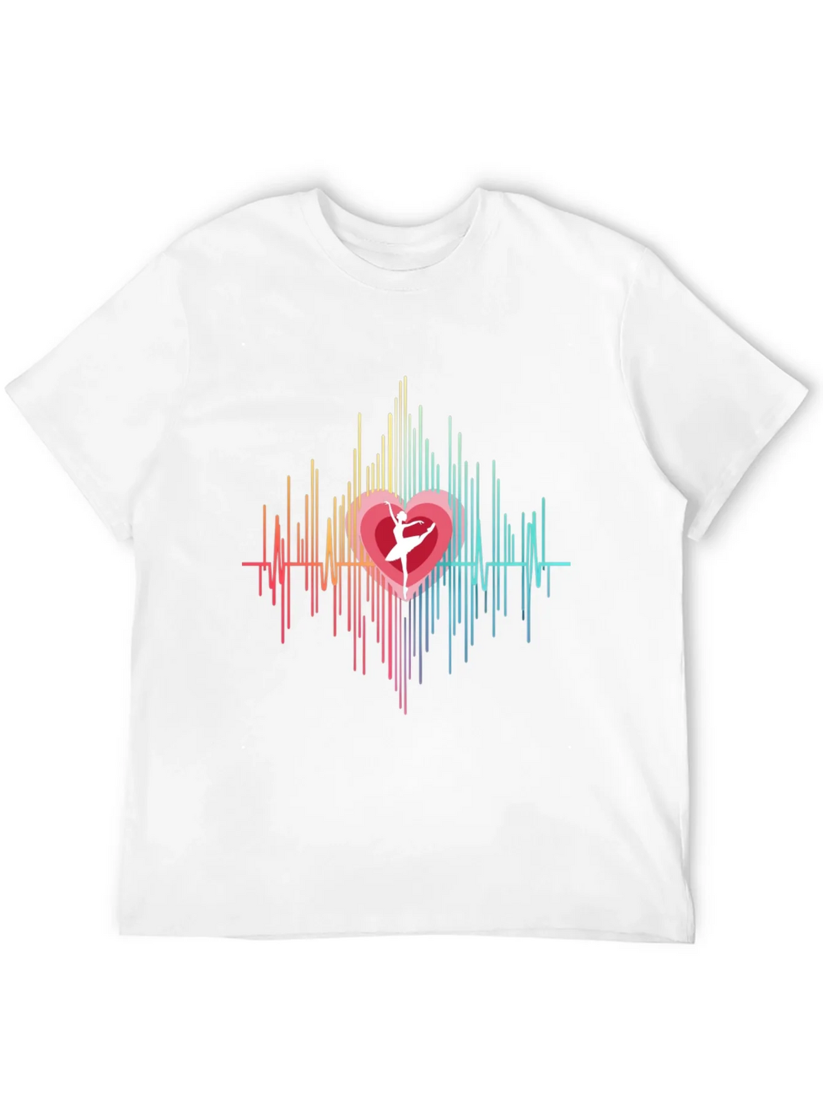 Heartbeat Ballerina Graphic Tee - Black product image 10