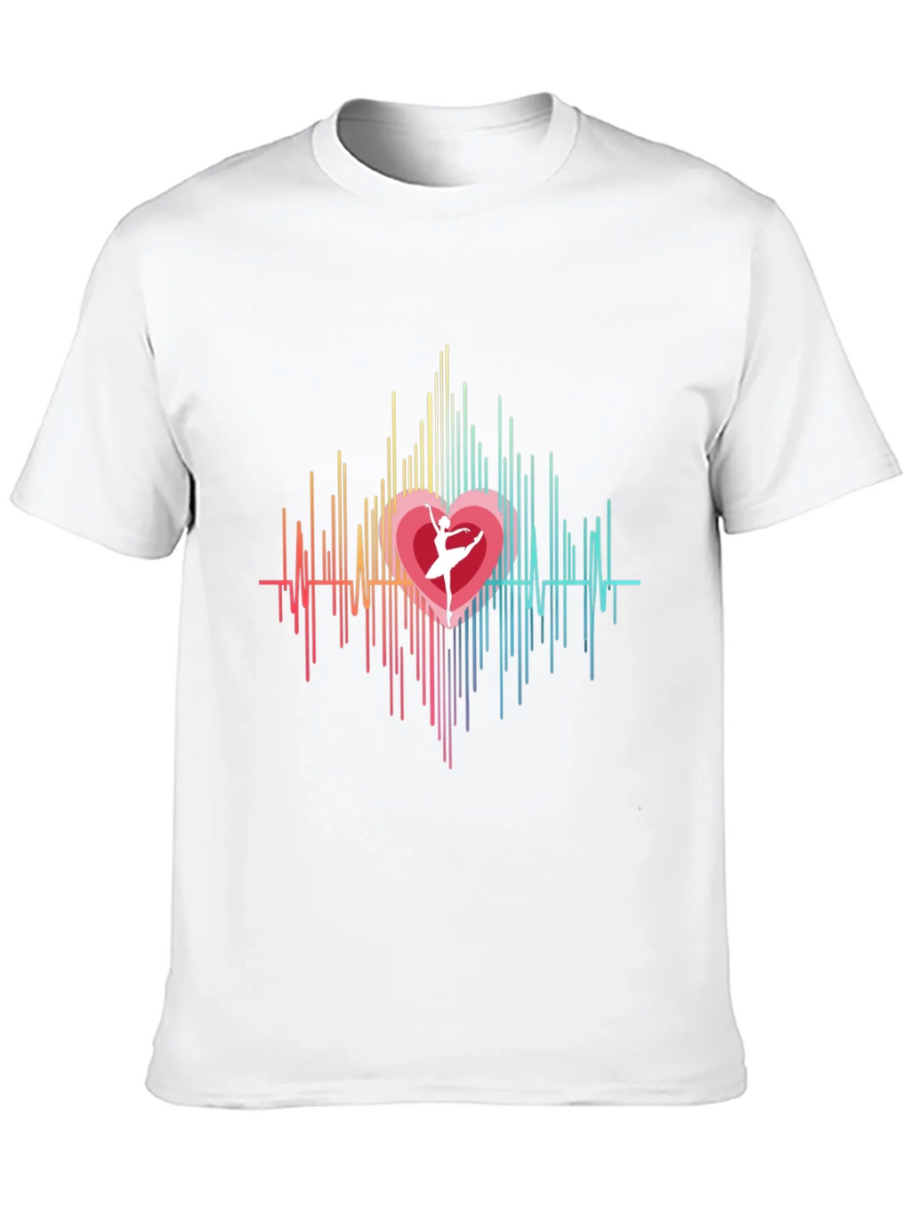 Heartbeat Ballerina Graphic Tee - Black product image 8