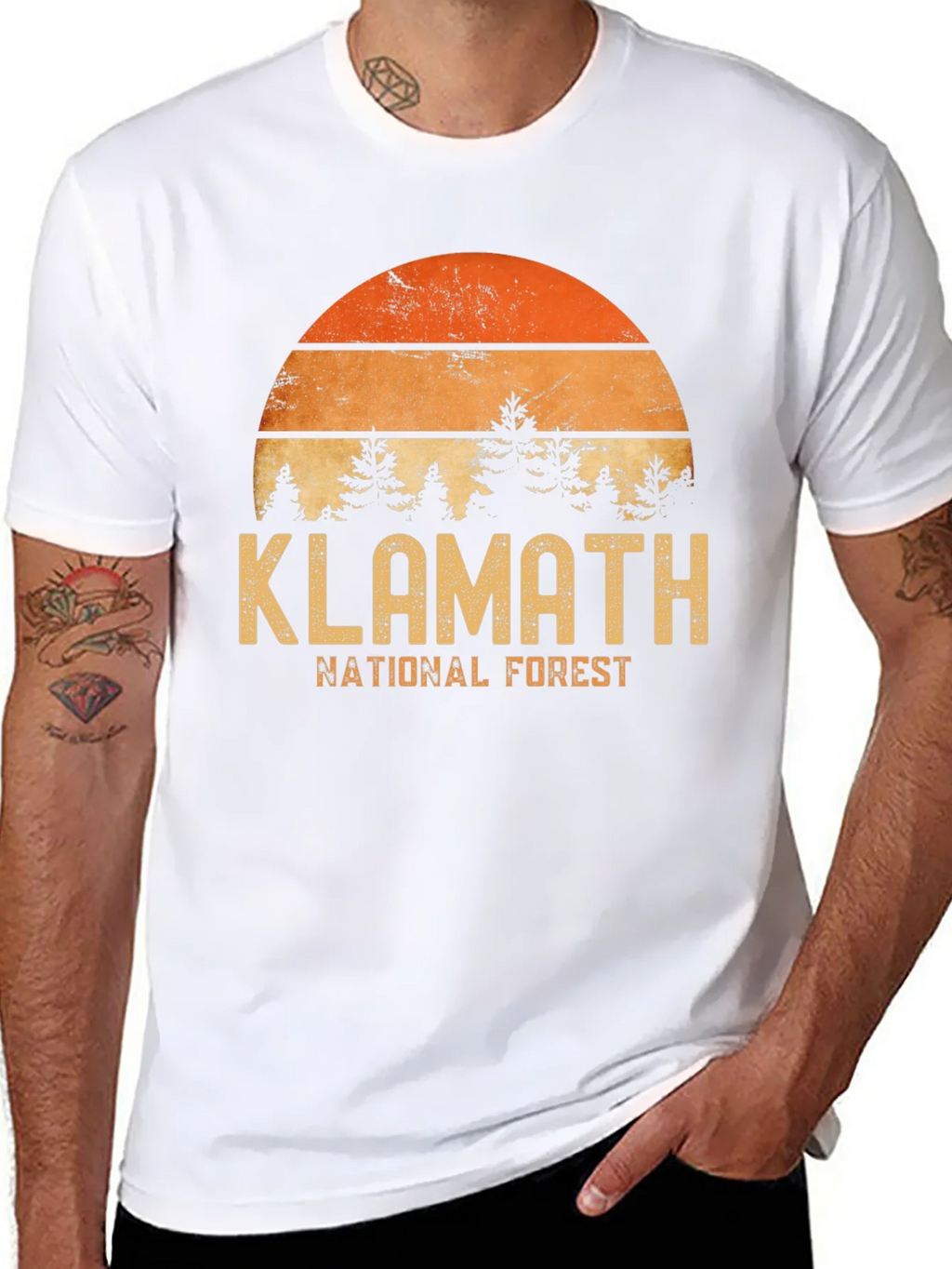 Klamath National Forest Graphic T-Shirt product image 7