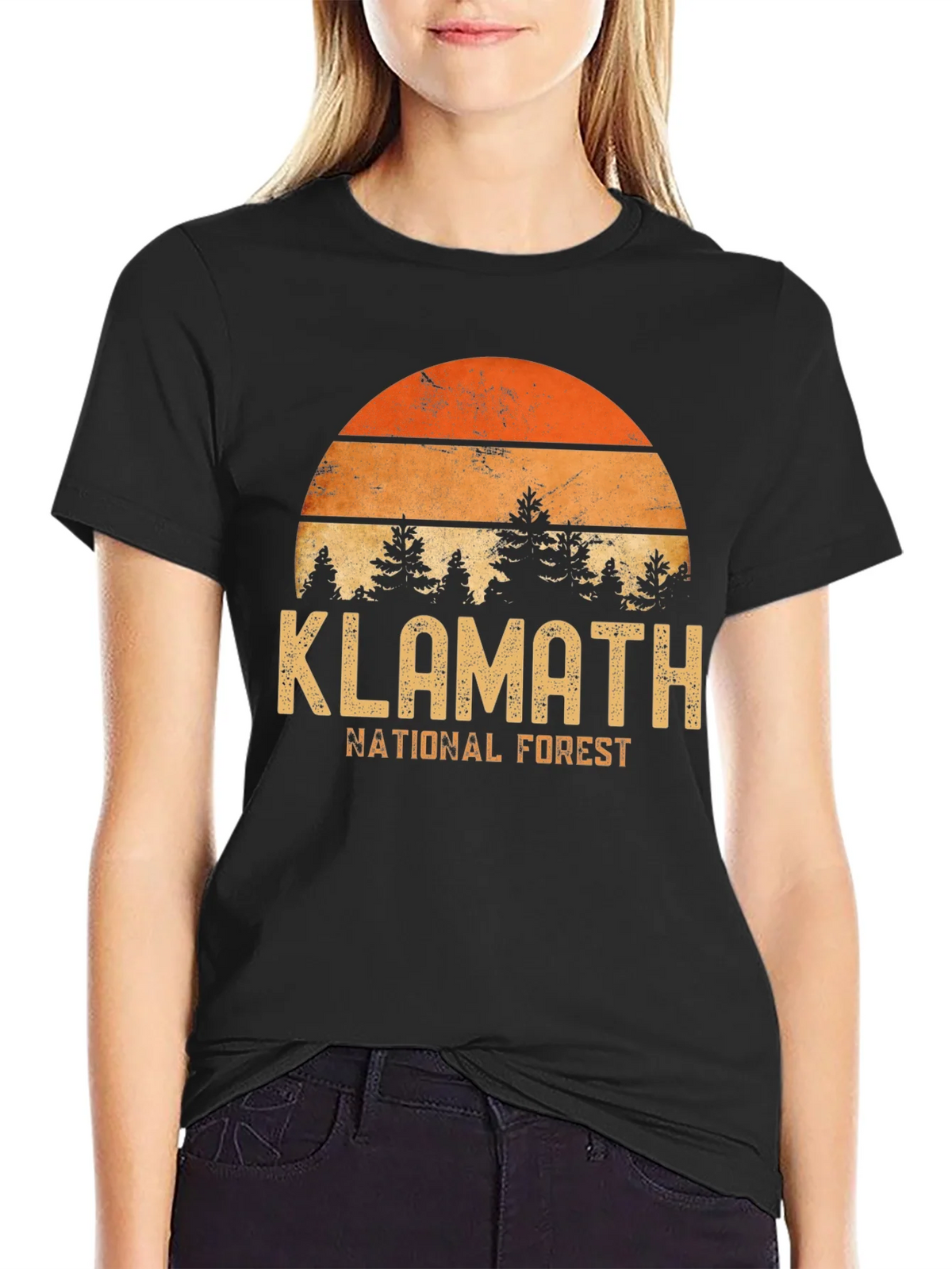 Klamath National Forest Graphic T-Shirt product image 2