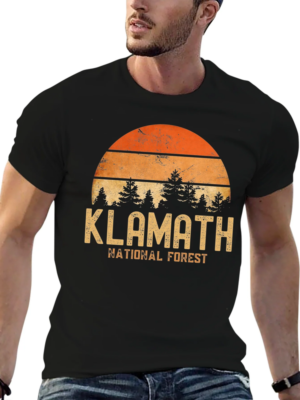 Klamath National Forest Graphic T-Shirt product image 6