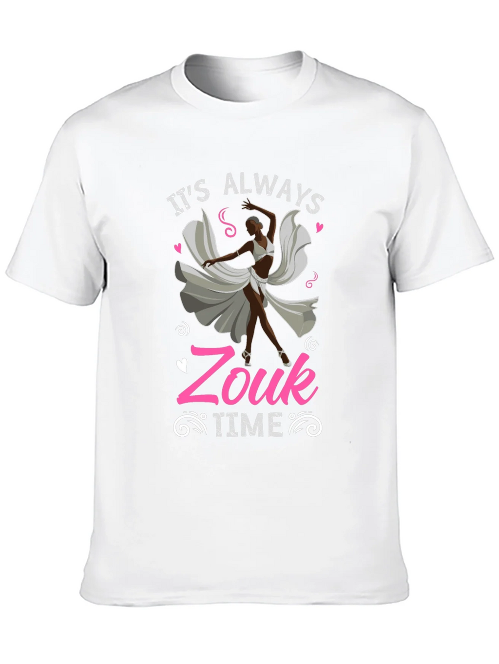 Its Always Zouk Time Black T-Shirt product image 9