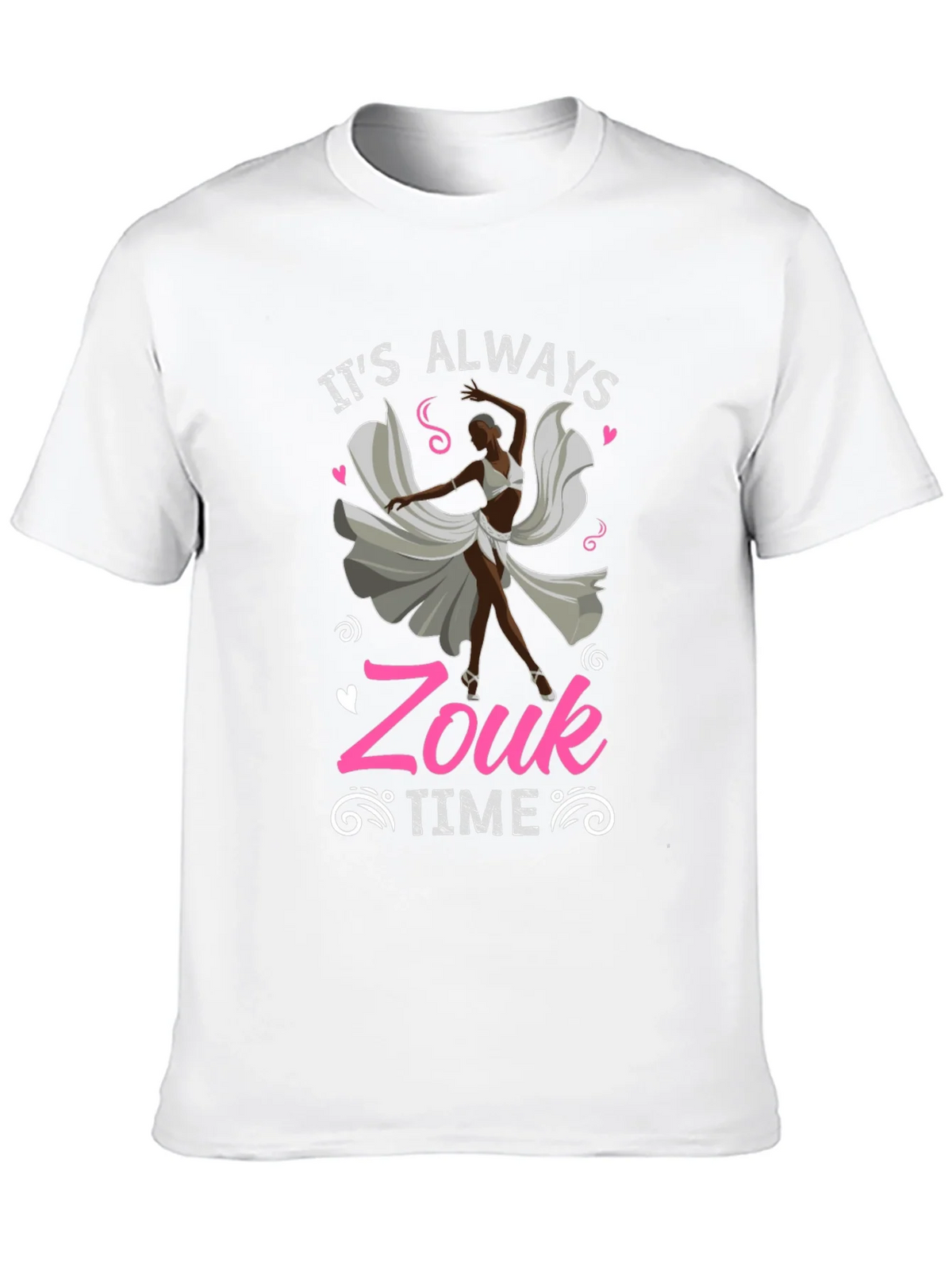 Its Always Zouk Time Black T-Shirt product image 9
