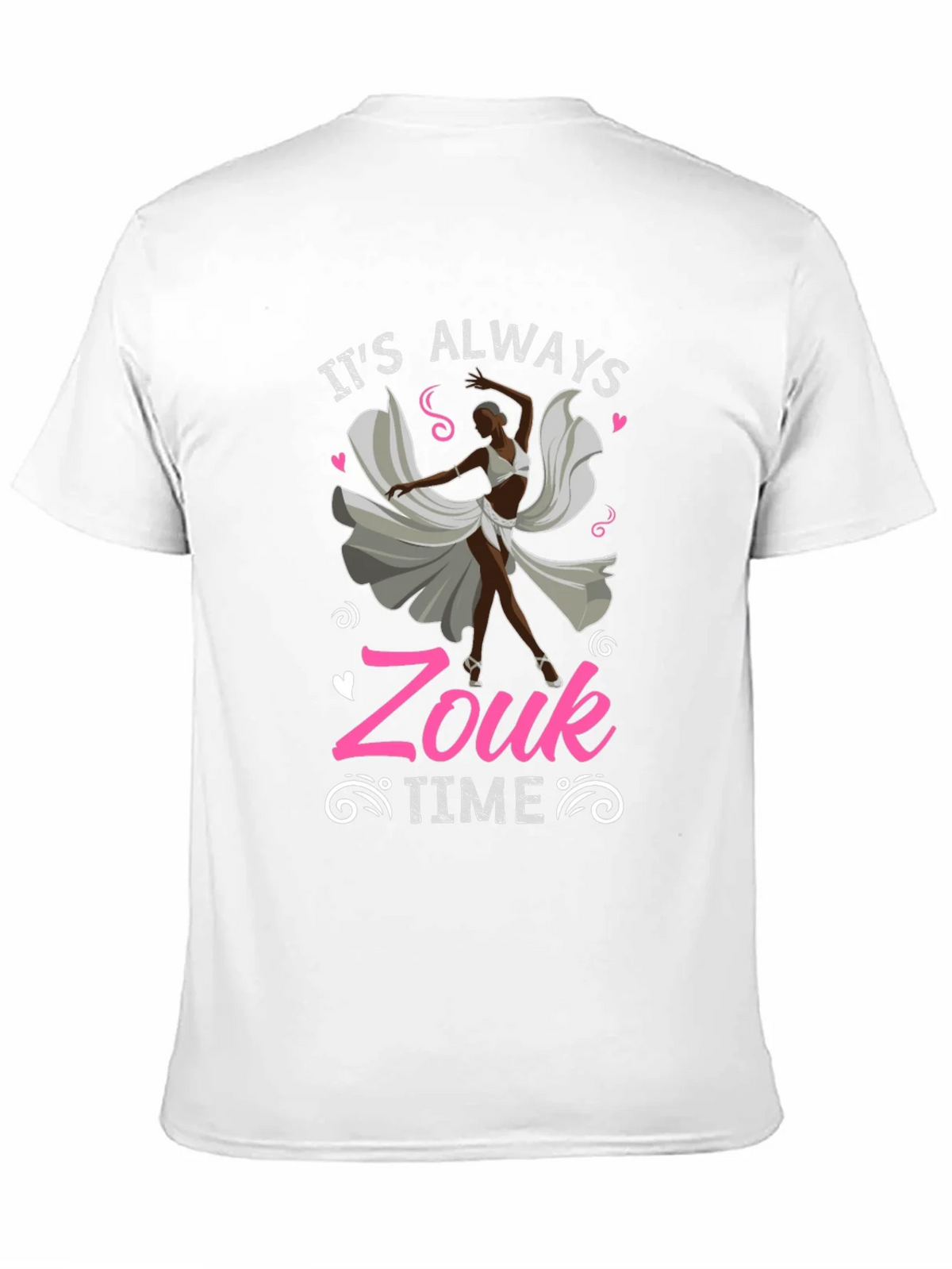 Its Always Zouk Time Black T-Shirt product image 10