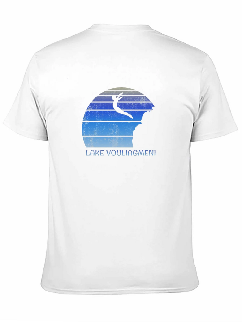 Lake Vouliagmeni Diver Black T-Shirt product image 10