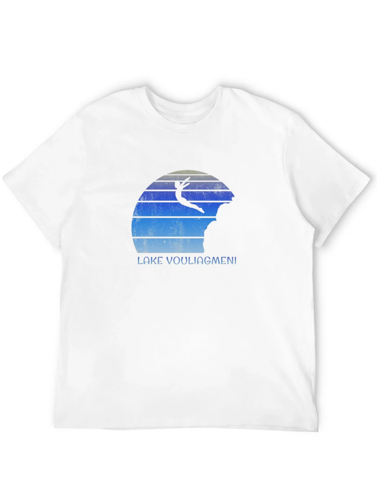 Lake Vouliagmeni Diver Black T-Shirt product image 11