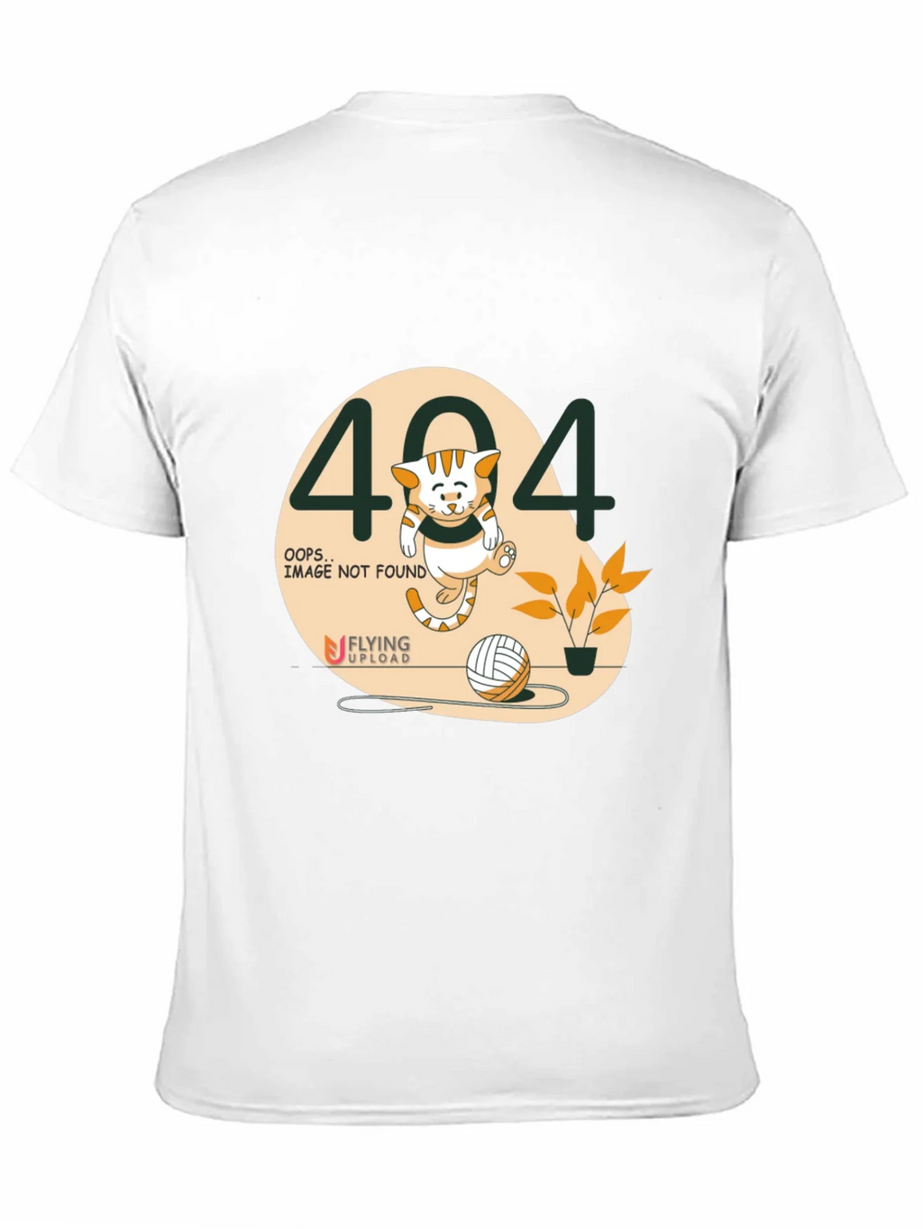 Error 404 Cat Graphic Tee - Novelty Shirt product image 10