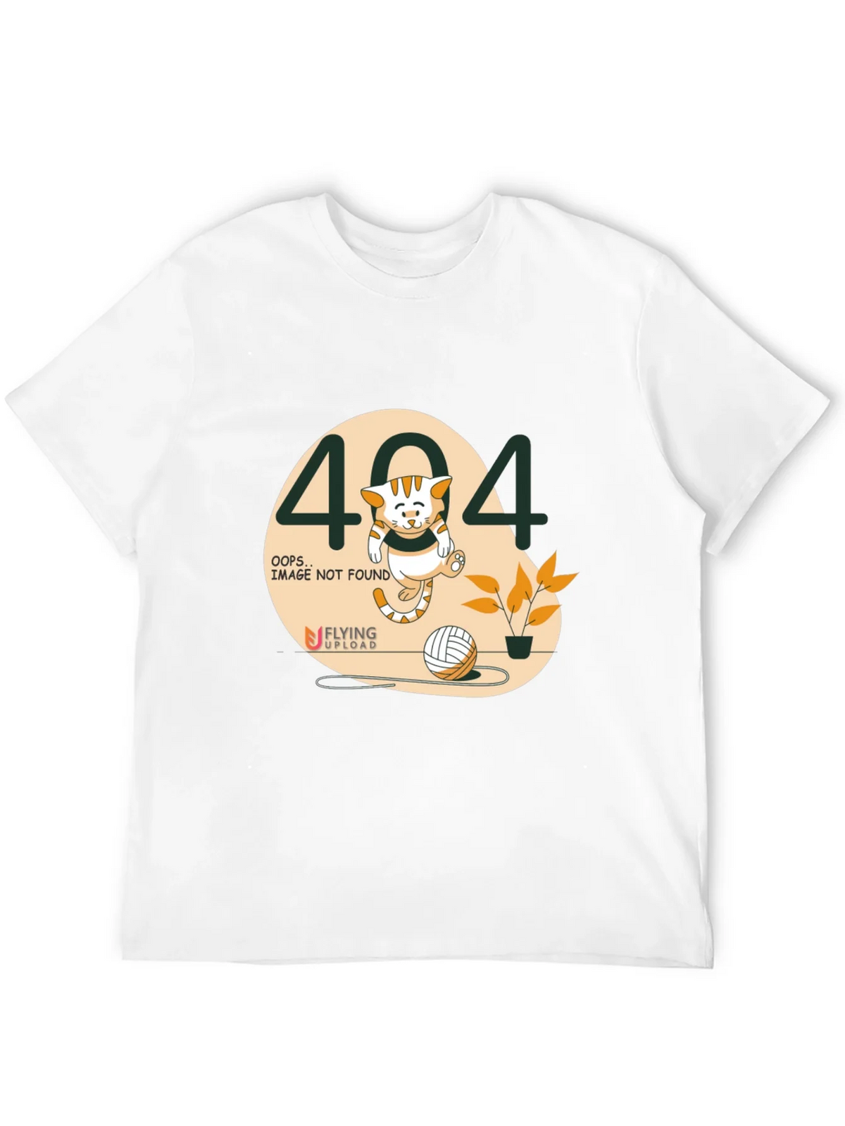 Error 404 Cat Graphic Tee - Novelty Shirt product image 11