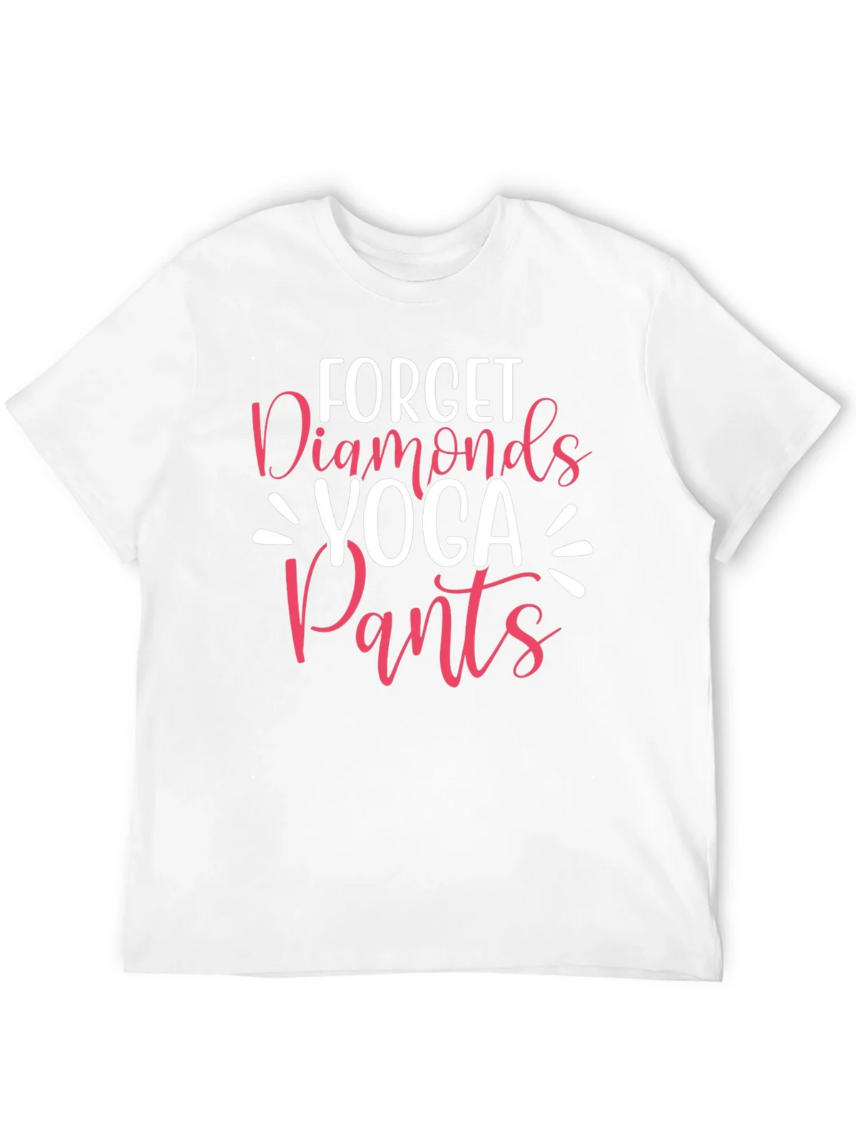 Forget Diamonds Yoga Pants Graphic T-Shirt product image 11