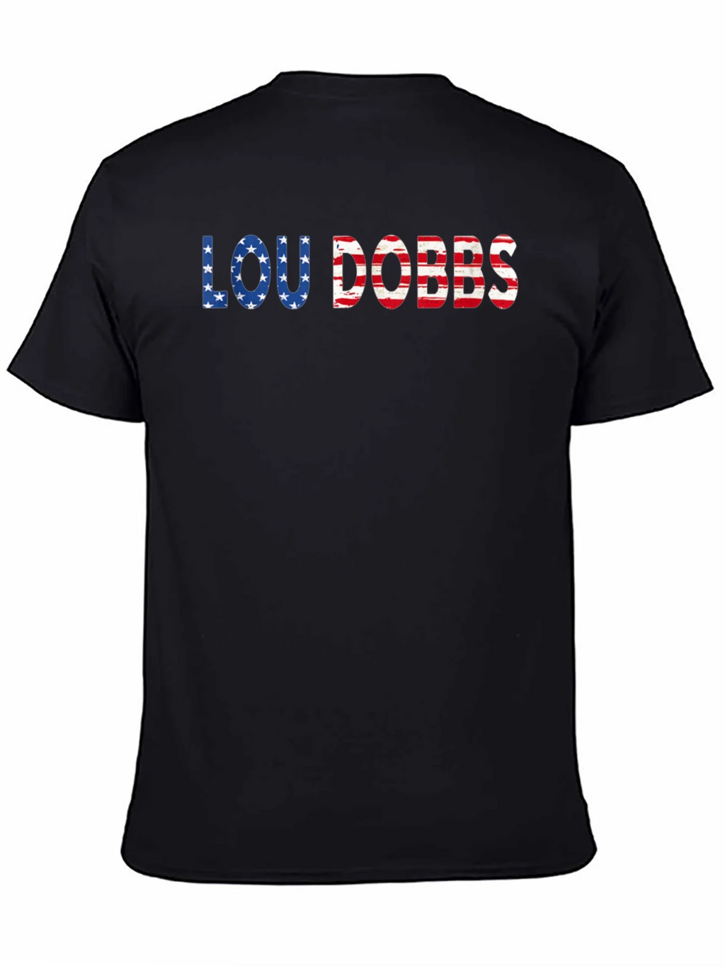 Lou Dobbs Patriotic USA Flag T-Shirt product image 4