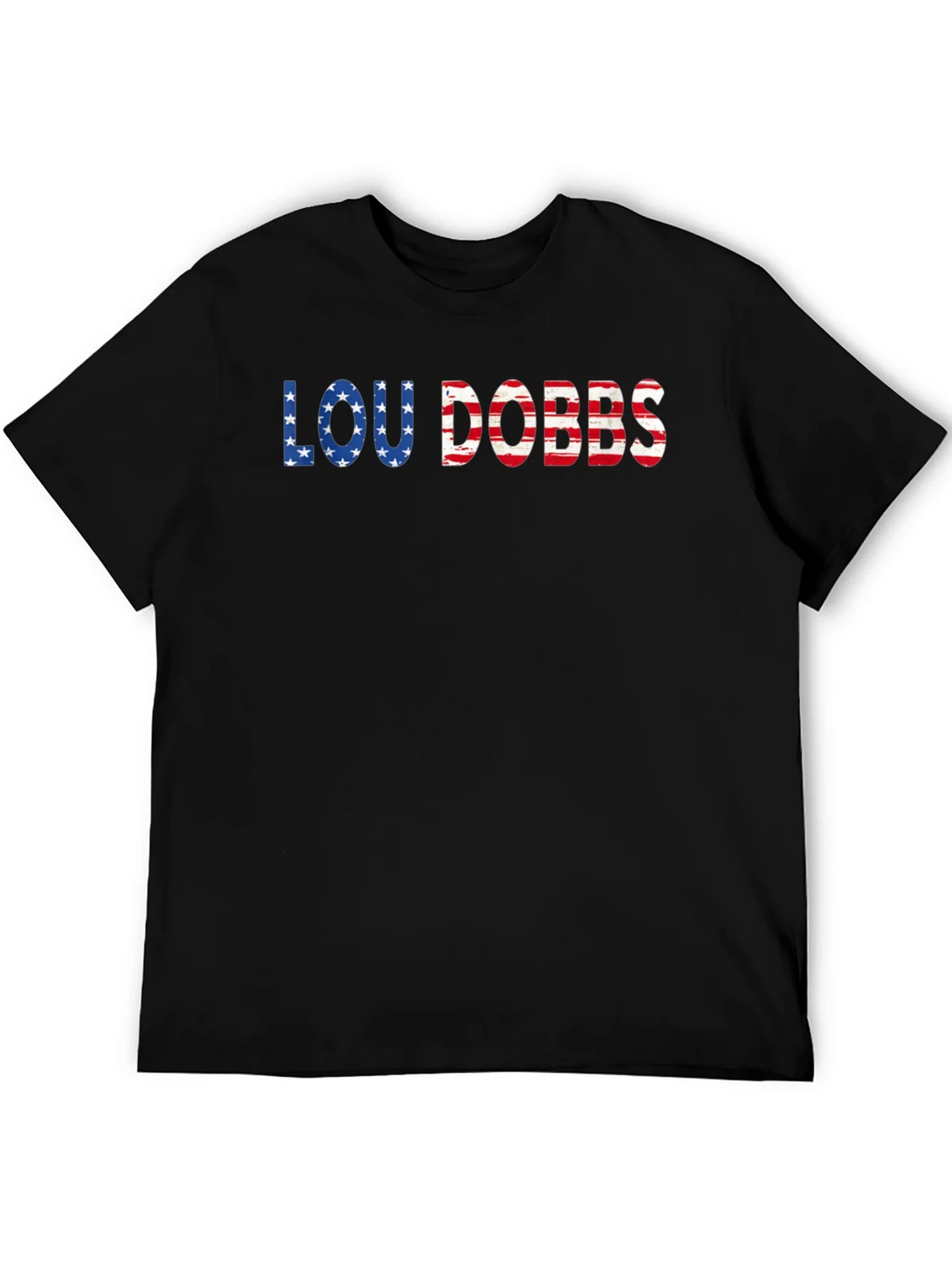 Lou Dobbs Patriotic USA Flag T-Shirt product image 5