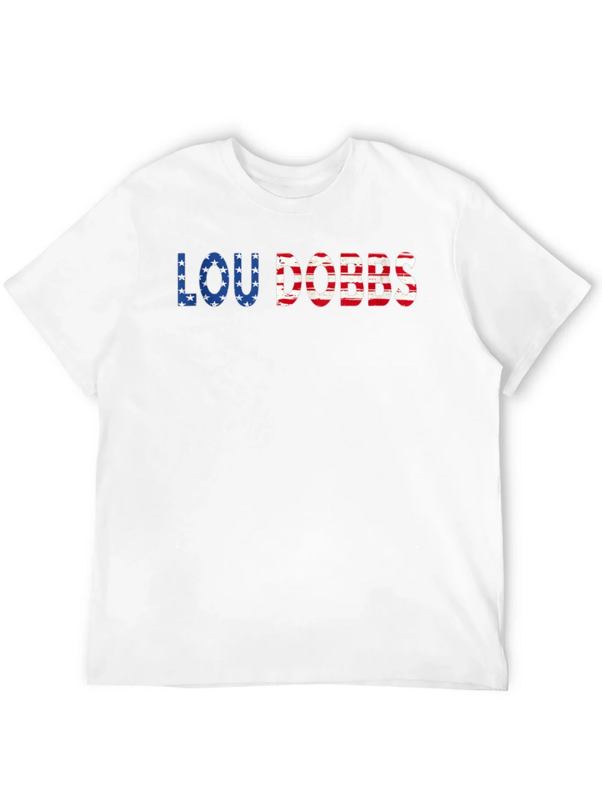 Lou Dobbs Patriotic USA Flag T-Shirt product image 11
