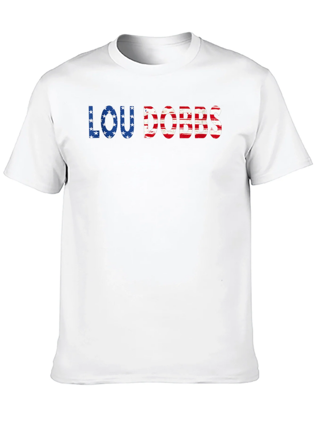 Lou Dobbs Patriotic USA Flag T-Shirt product image 9