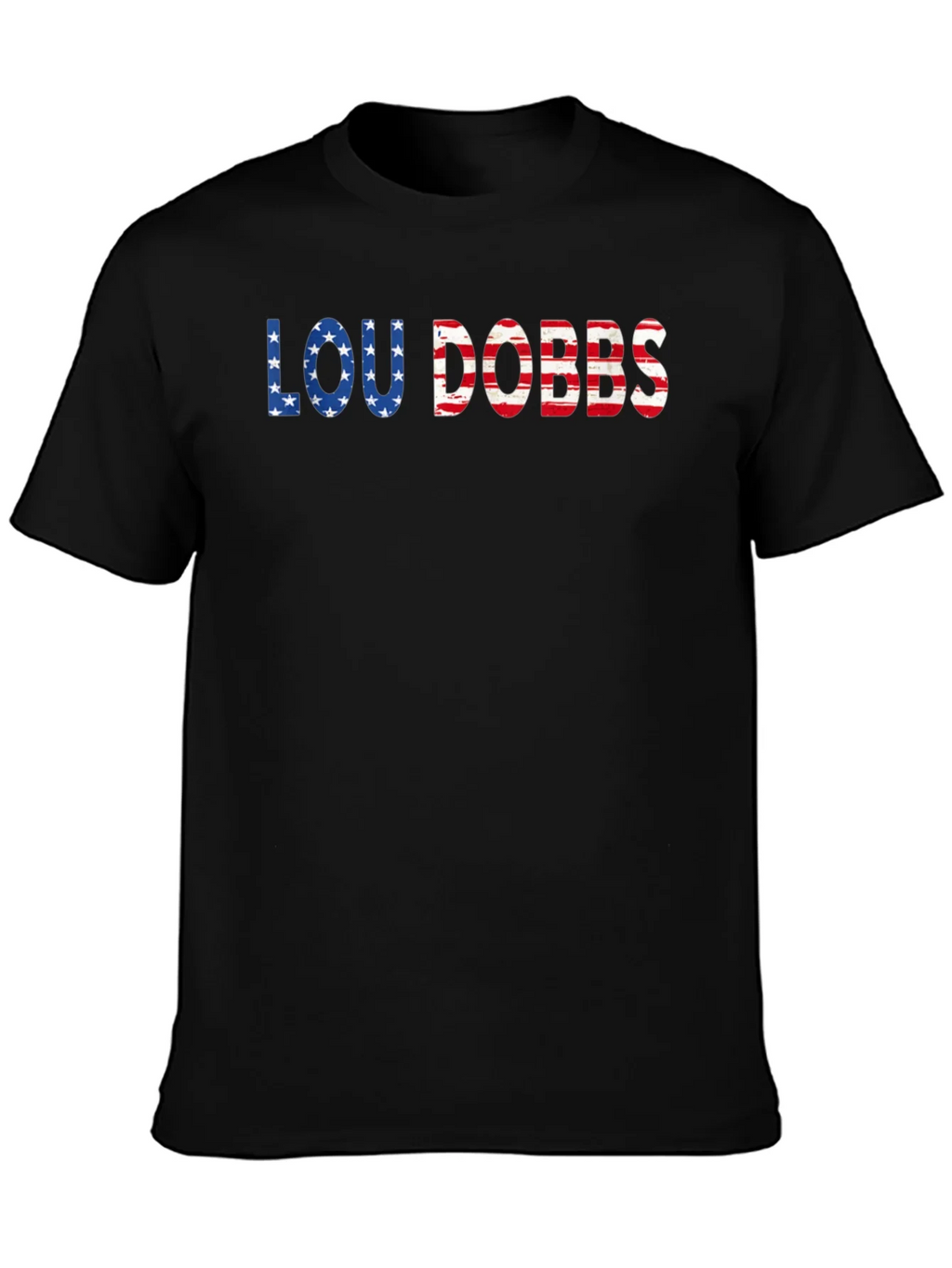 Lou Dobbs Patriotic USA Flag T-Shirt product image 3