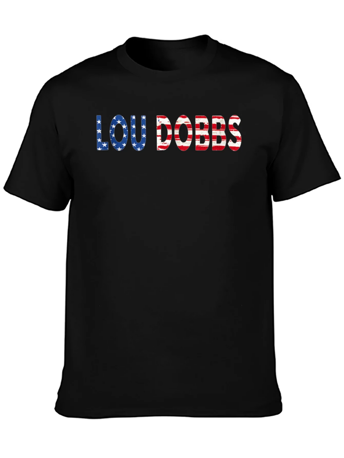 Lou Dobbs Patriotic USA Flag T-Shirt product image 3