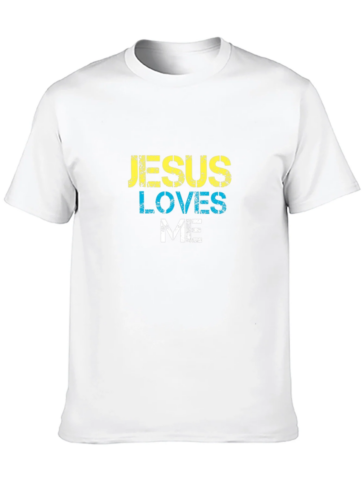 Jesus Loves Me Black T-Shirt product image 8