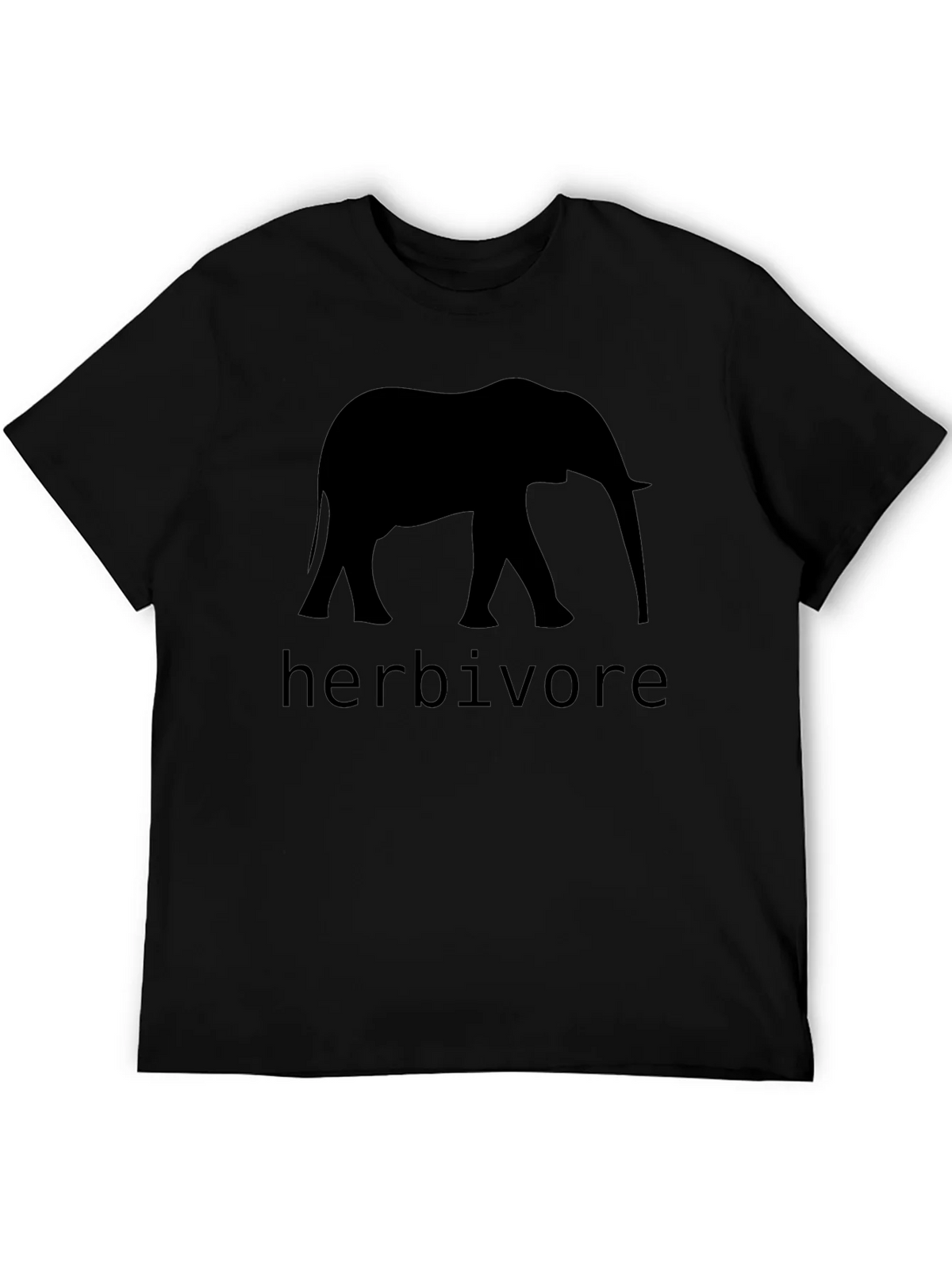 Herbivore Elephant Graphic Black T-Shirt product image 5