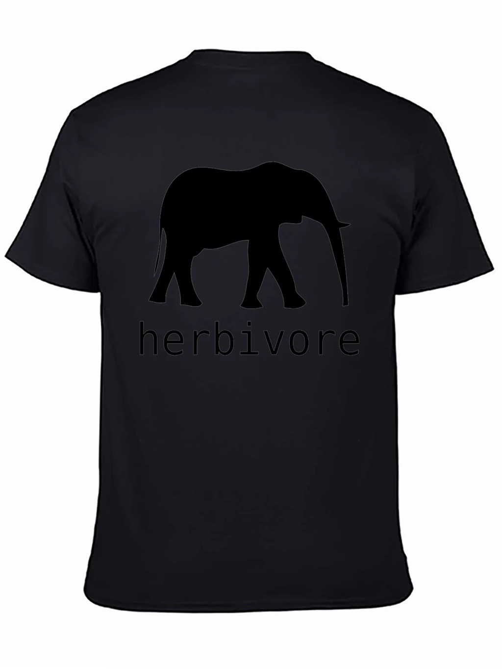 Herbivore Elephant Graphic Black T-Shirt product image 4