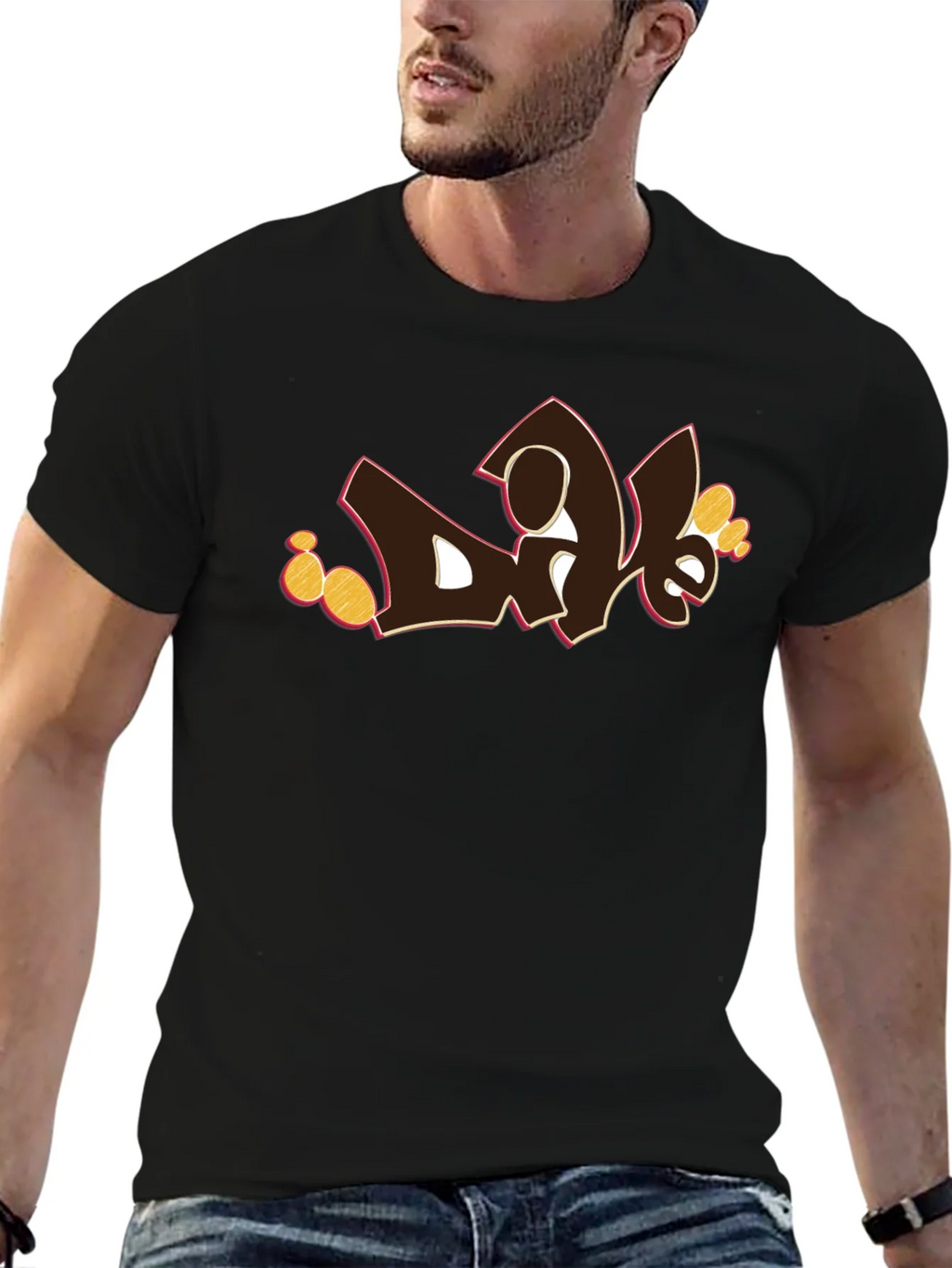 Graffiti Style Graphic Print Tee product image 5