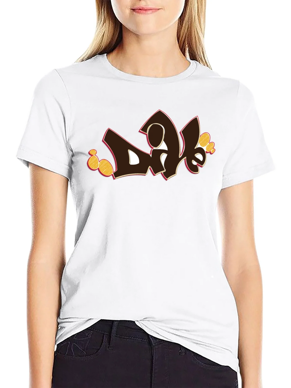 Graffiti Style Graphic Print Tee product image 7