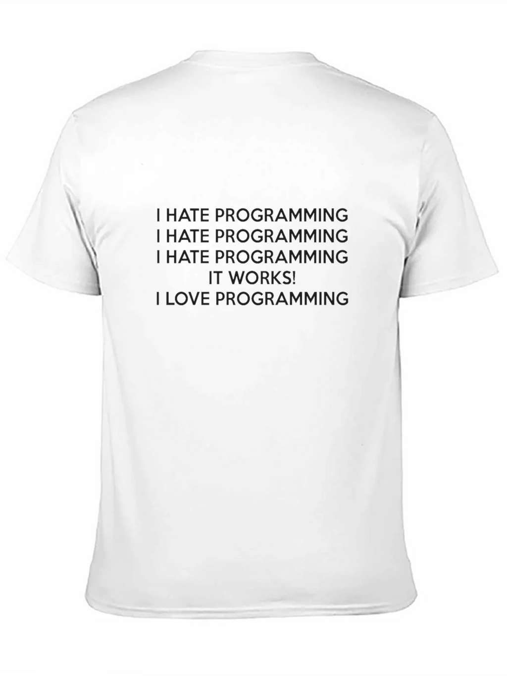Funny Programming T-Shirt: Love/Hate Programmer Gift product image 10