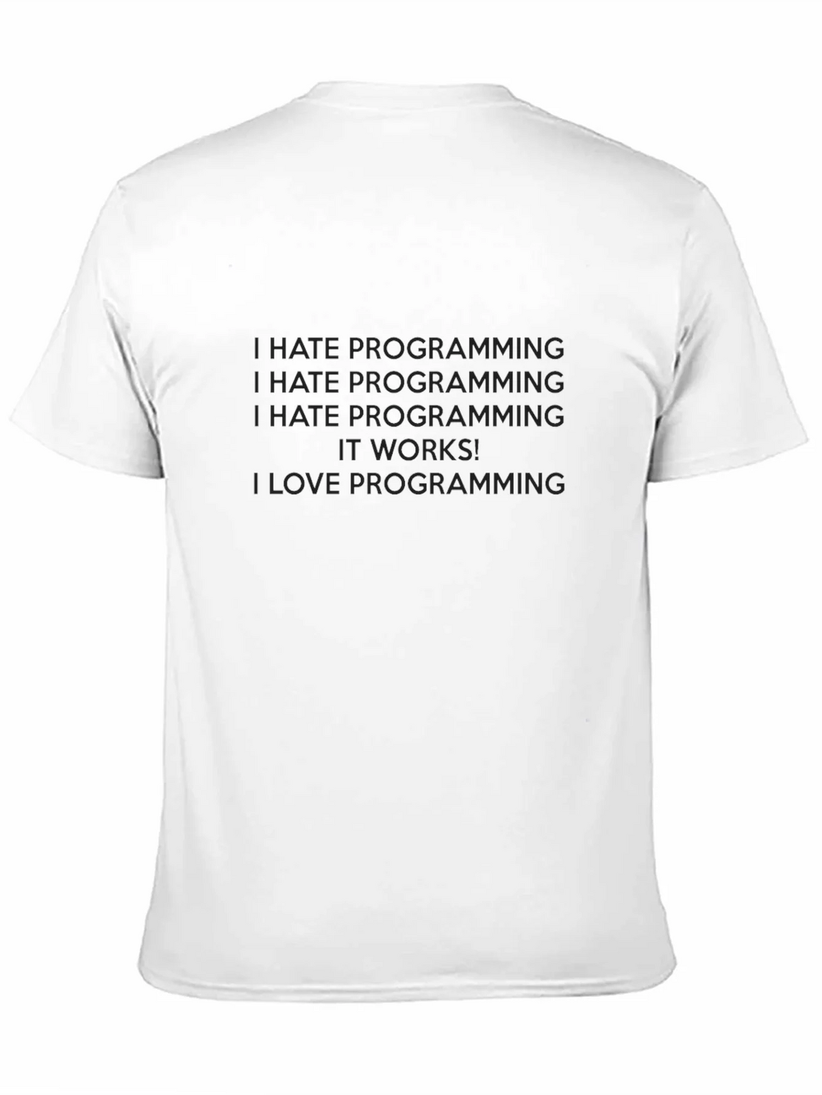 Funny Programming T-Shirt: Love/Hate Programmer Gift product image 10