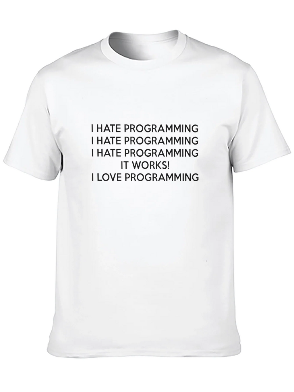 Funny Programming T-Shirt: Love/Hate Programmer Gift product image 9