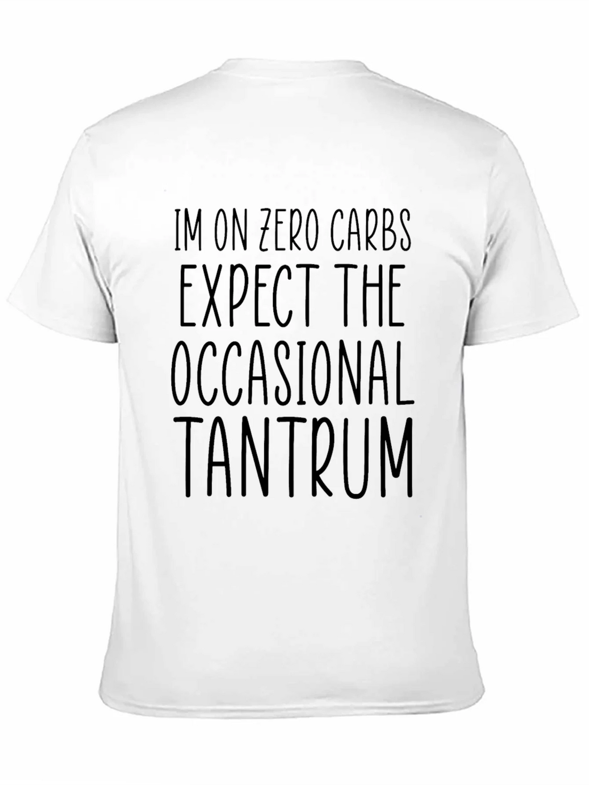 Zero Carb Tantrum Black T-Shirt product image 10