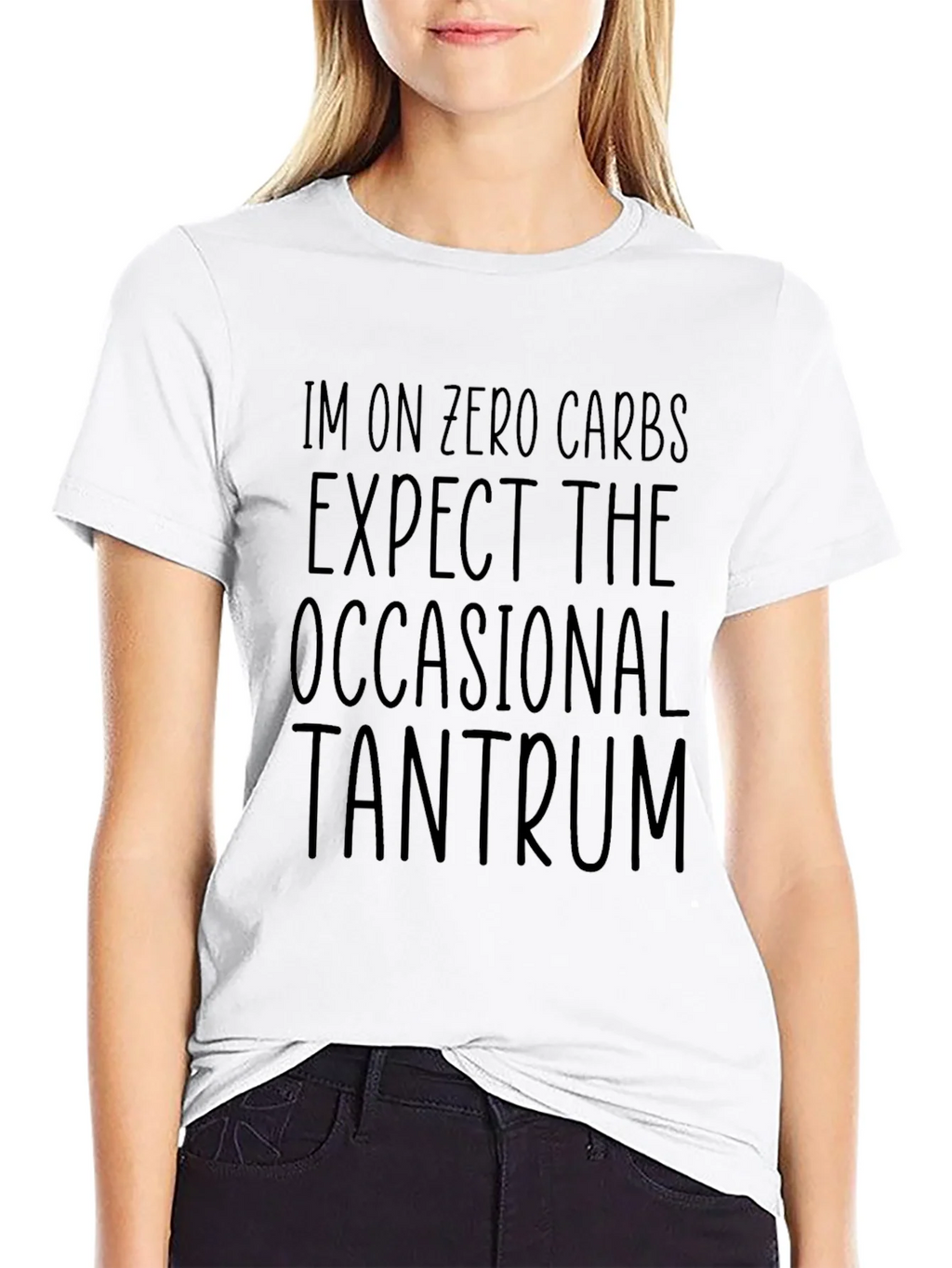 Zero Carb Tantrum Black T-Shirt product image 8