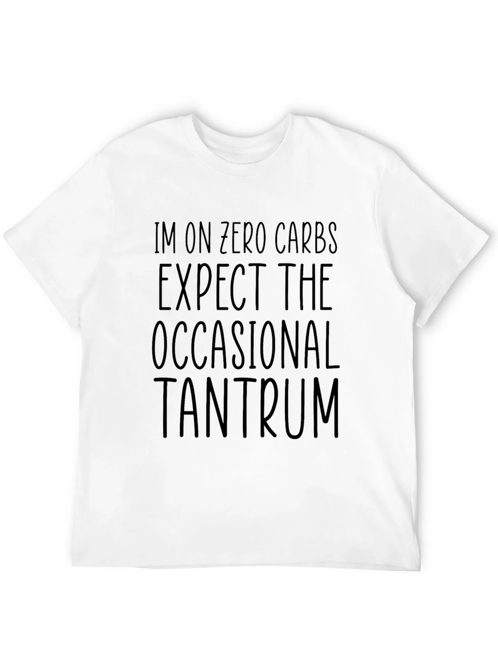 Zero Carb Tantrum Black T-Shirt product image 11