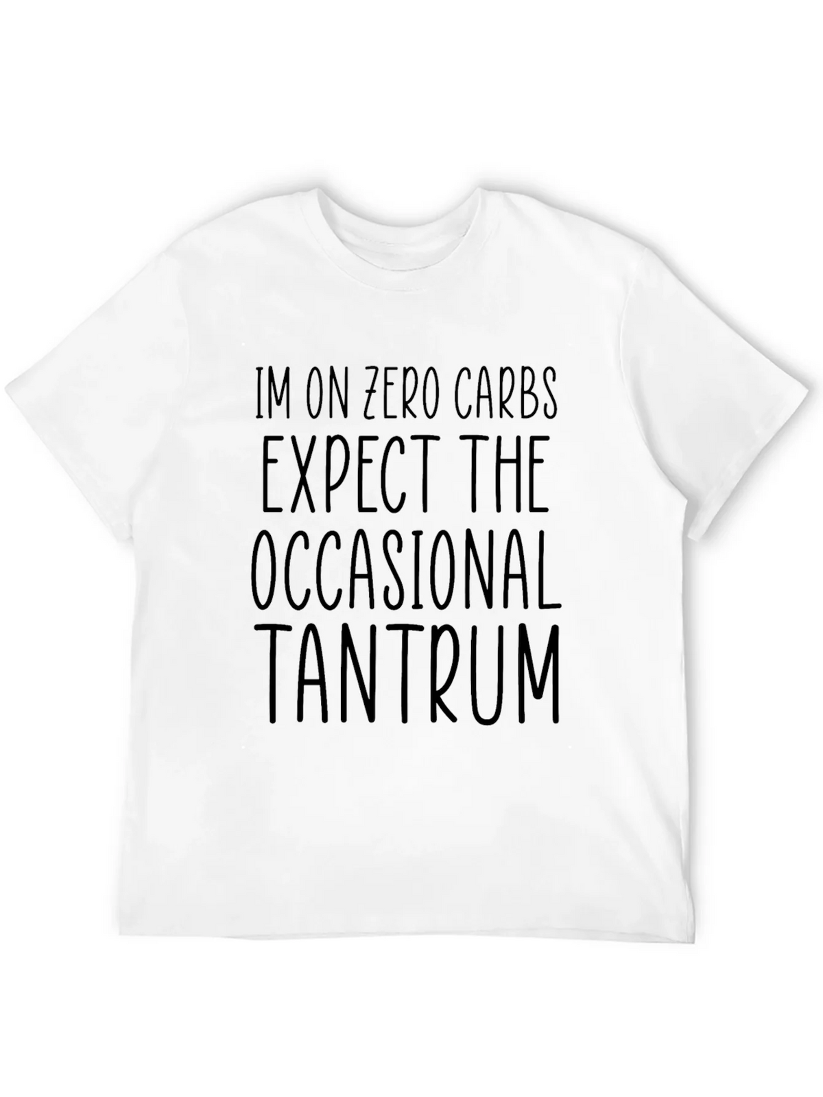 Zero Carb Tantrum Black T-Shirt product image 11
