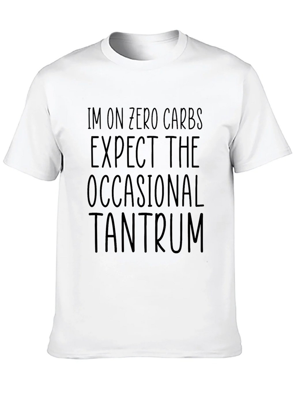 Zero Carb Tantrum Black T-Shirt product image 9