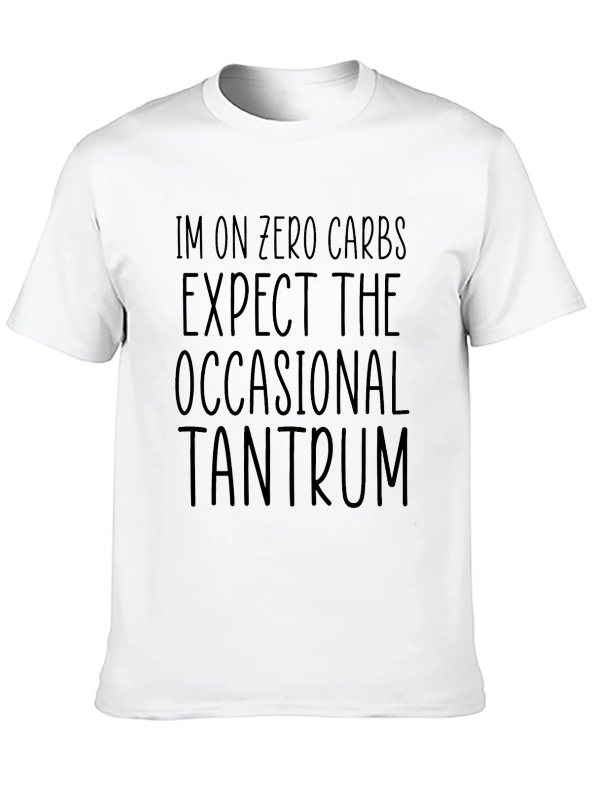 Zero Carb Tantrum Black T-Shirt product image 9