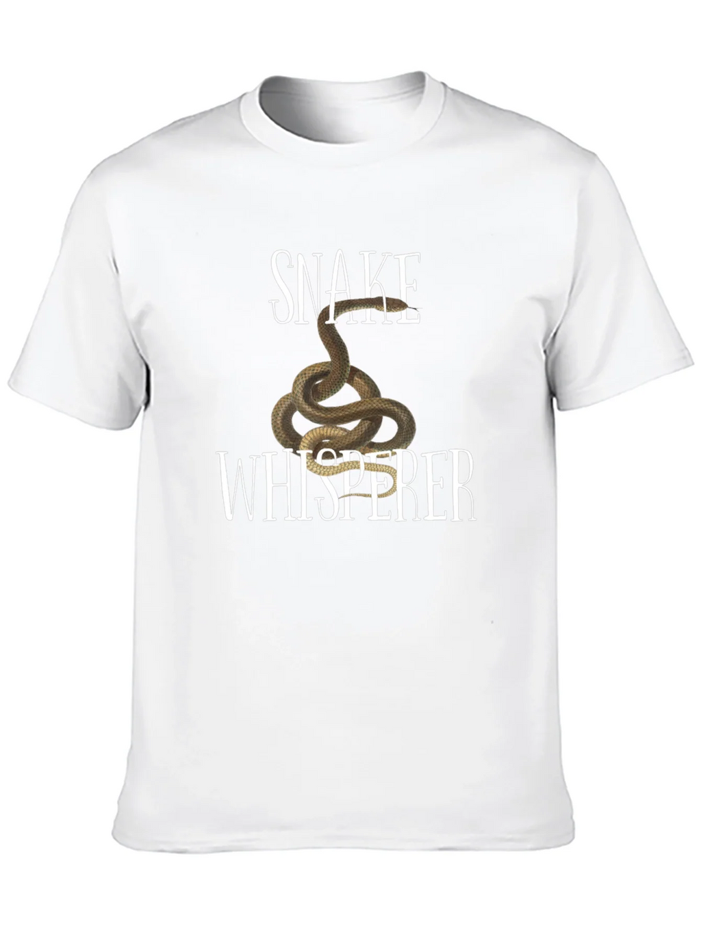 Snake Whisperer Graphic Tee - Black Cotton T-Shirt product image 9