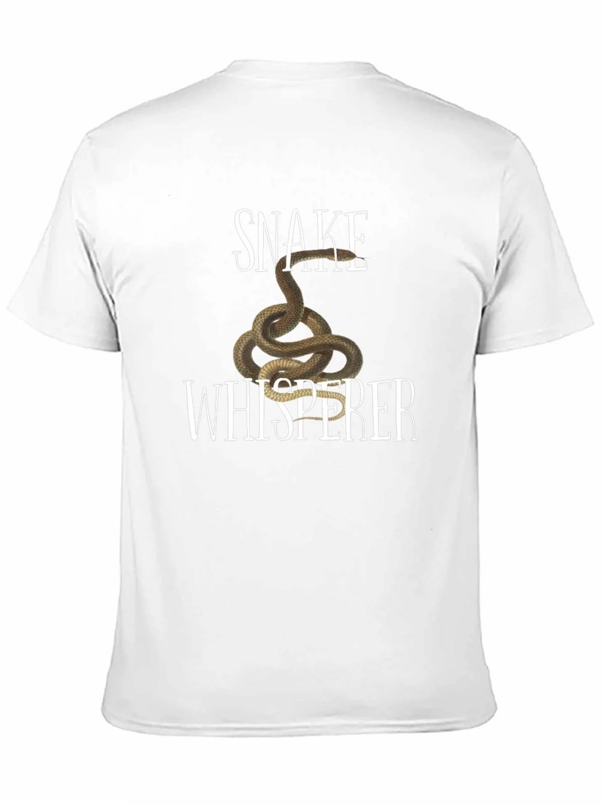 Snake Whisperer Graphic Tee - Black Cotton T-Shirt product image 10