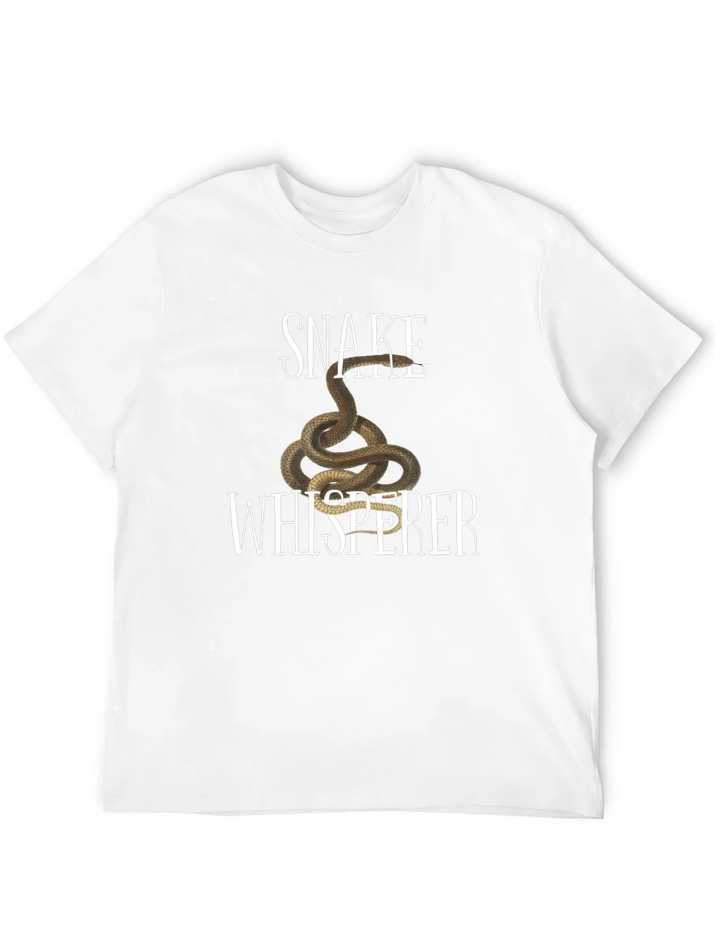 Snake Whisperer Graphic Tee - Black Cotton T-Shirt product image 11