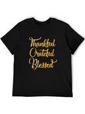 Thankful Grateful Blessed T-Shirt product image 1