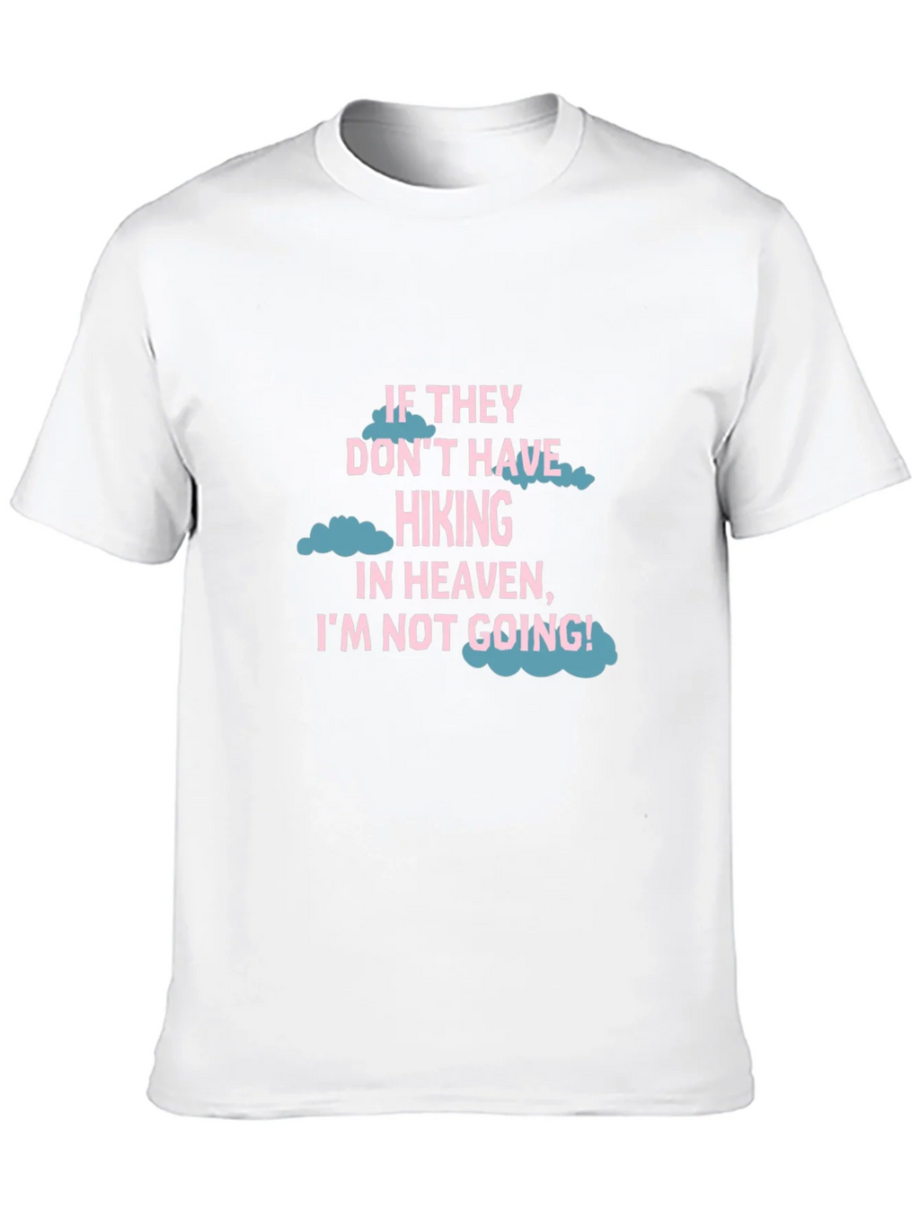 Hiking Heaven T-Shirt - Black Crew Neck Tee product image 9