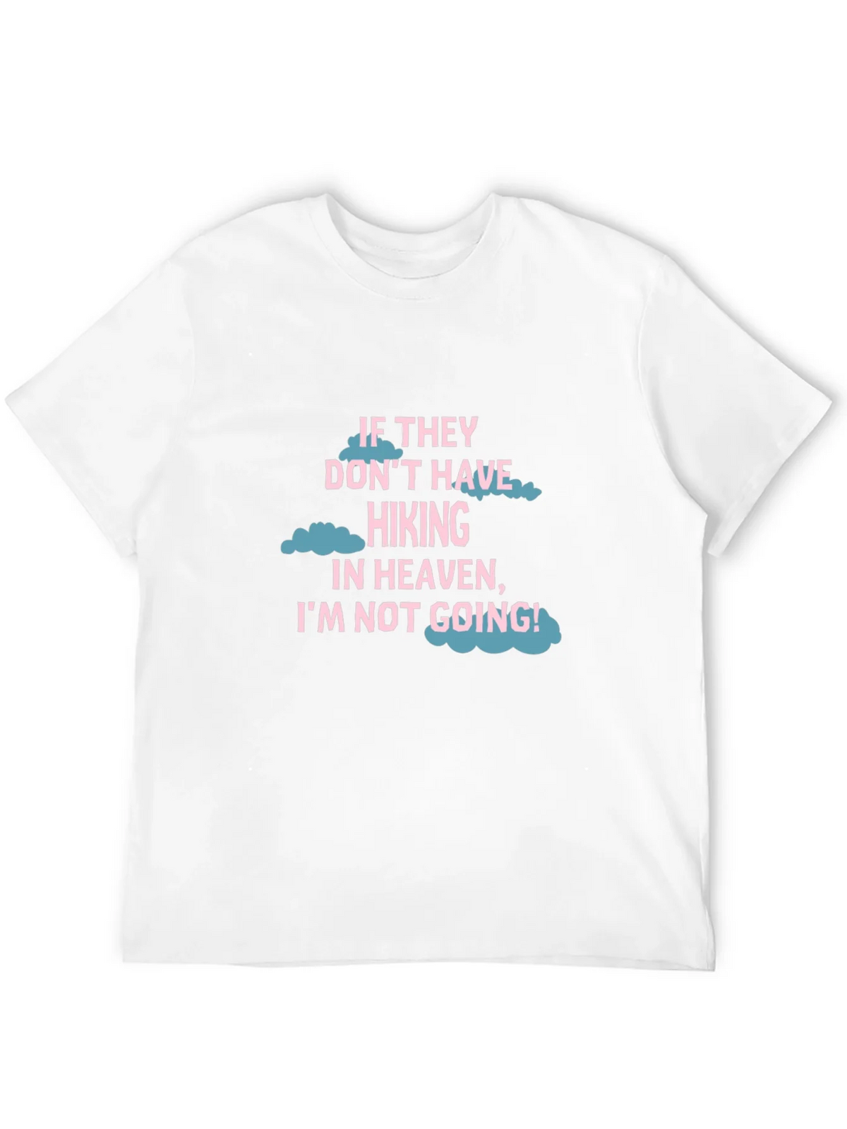 Hiking Heaven T-Shirt - Black Crew Neck Tee product image 11